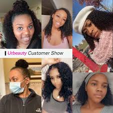 Double weft thick afro kinky curly clip in human remy hair extensions full head. Buy Kinky Curly Clip In Hair Extensions For Black Women Human Hair Urbeauty 10 Inch Curly Hair Extensions Clip In Human Hair 3c 4a Kinky Curly Hair Clip Ins For Women Online