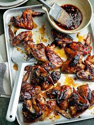 Honey And Ginger Chicken Wings Jamie Oliver Recipes Recipe Honey Chicken Wings Recipe Chicken Wing Recipes Honey Chicken Wings