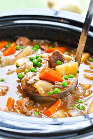 Farmhouse Slow Cooker Beef Stew Recipe Slow Cooker Beef Stew Healthy Beef Recipes Easy Beef Recipes Easy