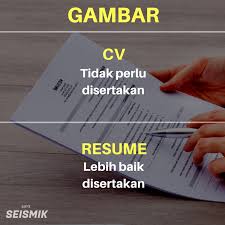 Gambar contoh cv yang menarik dan kreatif. Ini 6 Point Penting Untuk Buat Resume Terbaik Sebelum Apply Kerja