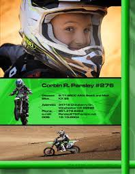 The motocross sponsorship money goes to riders that are working the hardest and being in the sponsorhouse.com. Resume Art For A Motocross Star Motocross Resume Baseball Cards