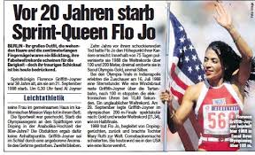 Joyner began running at the age of 7, and her gift for speed soon became apparent. Vor 20 Jahren Starb Sprint Queen Flo Jo Pressreader