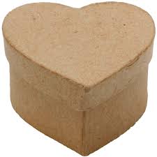 Check out our heart shaped cardboard box selection for the very best in unique or custom, handmade pieces from our mailing boxes shops. Paper Mache Mini Heart Box By Artminds