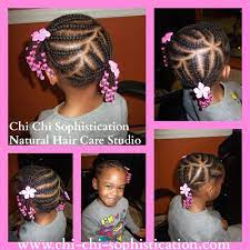 Cornrow Ponytails Beads Styled By Keianna Keekee Little Girls Natural Hairstyles Kids Hairstyles Baby Girl Hair