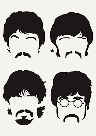 The Beatles Poster Print Original Print The Beatles Room Decor Art Print Minimalist Print Art Graphic Poster Beatles Art Beatles Drawing Beatles Poster