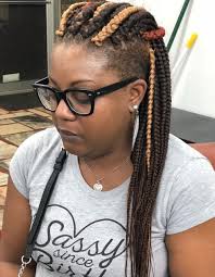 Bun, dreads, braids with shaved sides and back, one side shaved hairstyles with weave, short and long, medium haircuts with shaved sides for black women, girl when it comes down to style and fantasy, standard rules can be disregarded for the sake of creating new and beautiful haircuts. 20 Superb Braids With Shaved Sides Worth Copying