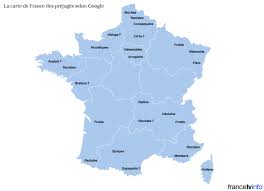 Carte Selon Google Voici Les Cliches Sur Les Habitants Des Regions Francaises Les Prejuges Carte Des Regions Carte