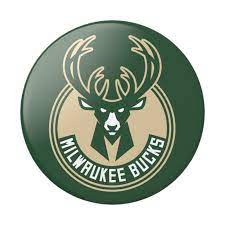 The bucks compete in the national basketball associatio. Milwaukee Bucks Logo Popgrip Popsockets Official