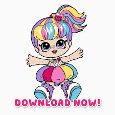 Kind kids dolls coloring pages. Kindi Kids 30 Days Of Play Coloring In Facebook