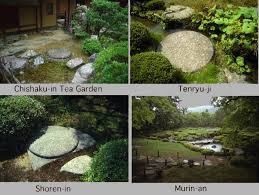 Water is instead replaced by gravel, giving the impression of a dry ocean or river. Japanese Gardens Elements Paths