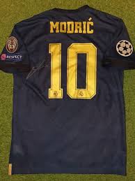 Buy men's authentic adidas luka modric real madrid third jersey 20/21 from soccer.com. Real Madrid Champions Football League Luka Modric Catawiki