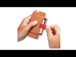 Just stick it to the back of your existing iphone, samsung or other device case. Wally The Minimal Stick On Wallet For Iphone Youtube