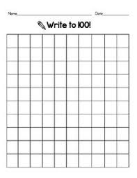 Blank 100 Chart Printable Blank 100 Hundreds Chart New