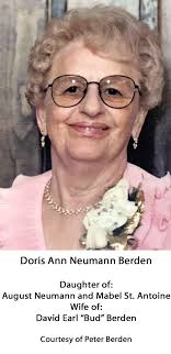 Doris Ann Neumann Berden (1927-2003)