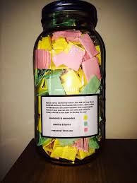The most common 365 jar material is soy. 365 Jar Dyi Gift Truly Does Keep On Giving The Whole Year