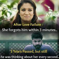 Here is love failure sad alone quotes images, heart breaking love quotes with hd images. Tamil Movies Love Love Failure Quotes Gethu Cinema Love Failure Quotes Failure Quotes Love Failure