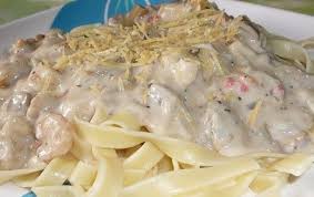 Pinoy Seafood Carbonara Special Filipino Recipe Seafood Carbonara Cooking Carbonara Recipe Creamy