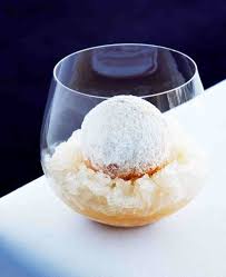Here are 20 easy desserts made without eggs, from decadent fruit cobblers to light and fluffy puddings. Recipe Peter Gilmore S Snow Egg Masterchef Recipes Food Famous Desserts