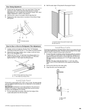 The manual doesn't address anything about that. Kitchenaid Kssc36qts 36 Refrigerator Support And Manuals