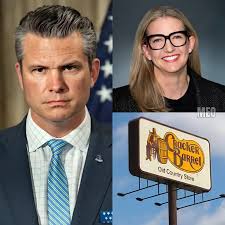 Fox's Pete Hegseth Mocks Julie Felss Masino, Says Cracker Barrel's Logo  Change 'Killed Tradition' — Sparks Fierce Debate Over 'Woke Branding' On  live television, Fox News host Pete Hegseth took a direct