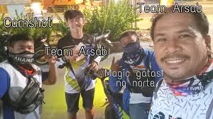 were from different groups of vloggers and photographers but united in the  same mission in the riding community of Ilocos Norte Joel Barroga aka One  Mahena of CAMshot Jazztine Cruz aka Nicxszone