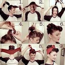 In this video, natalya is going to show you how to do 1950s hairstyle and make up for teenage girls. Pin On 50 S Style Hair Do S