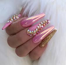 If you feel unwell, instantly stop using and seek medical attention. Margaritap On Instagram Gemgel Shop Valentinobeautypure Com Code Margarita Pink Chrome Nails Bling Nail Art Bling Nails