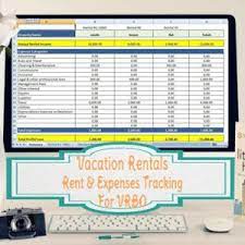 Tenant Payment Ledger Remaining Balance Rent Due Calculator 25 Properties Rental Income Excel Spreadsheets Templates Excel Templates