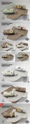 Download Wrap Or Burrito Paper Liner Mockup Packaging Mockup Free Packaging Mockup Paper Liner