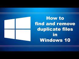 Duplicate file eraser enables you to find the duplicate files in the registry much easily which you can then choose to delete. How To Delete Duplicate Files And Folders Remove Duplicate Files In Windows 10 Very Easily Hindi Youtube