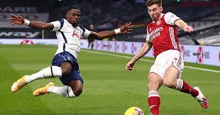 Tottenham hotspur's english striker harry kane (c) jumps to head the ball but his effort is ruled out. Trypqom4ntdc3m