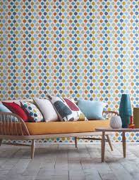Scion Levande Collection Wallpaper Fabric Retro Colour Retro Wallpaper Decor Wallpaper Decor