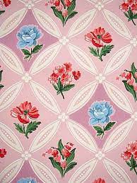Find the perfect vintage floral pattern stock photo. 2 Rolls Vintage 1940s Wallpaper 1940s Wallpaper Print Design Pattern Pattern Wallpaper