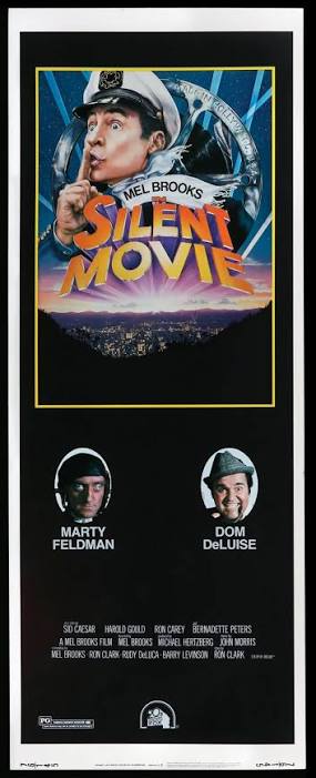 Silent Movie (1976) Original Insert Movie Poster - Original Film Art -  Vintage Movie Posters