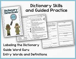 Dictionary Skills Made Easy Simply Skilled Teaching Dictionary Skills Dictionary Activities Guide Words