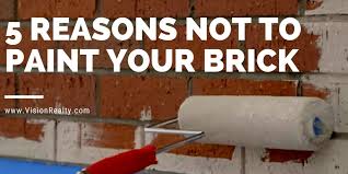 Painting brick is basically permanent, so you must be sure of your colors and finish. 5 Reasons Not To Paint A Brick House Vision Realty