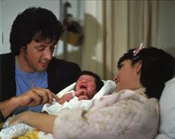 She was previously married to jack schwartzman and david shire. Rocky Balboa With Adrian And New Baby Cinema Actrice