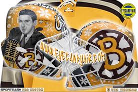 Well you're in luck, because here they come. Winter Classic Goalie Masks Tuukka Rask And Tim Thomas Ingoal Magazine