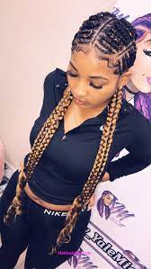 Zig zag braid hairstyle for kids | how to do kid's hair. Zig Zag Braid Lomllll Coiffure Tresse Africaine Coiffure Swag Idee Coiffure Cheveux Court