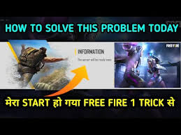 2.garena free fire brazil live. The Server Will Be Ready Soon Problem Free Fire Why Not Open Free Fire Today Raaj Gaming Youtube