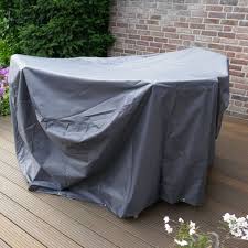 Die Gartentischabdeckung Mit 16 Aluminiumosen Und Durchzugskordel Zur Einfachen Befestigung Ist Aus Widerstandsfahigem Und Witte Abdeckhaube Gartenmobel Garten