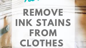 If rubbing alcohol doesn't seem to be doing the trick, try amodex ink & stain remover. How To Remove Ink Stains From Clothes Daisies Pie