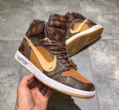 Louis Vuitton X Off White X Air Jordan 1 
