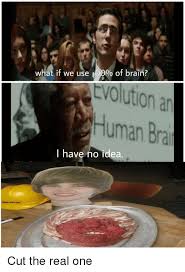 What, pray tell, could leave us all so shook? What If We Use 100 Of Brain Evolution An Human Bra I Have No Idea Anaconda Meme On Sizzle