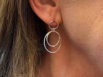 Make a pair of silver earrings or a pendant