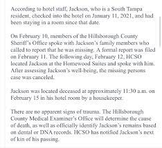 These days, different family types are not only common but also much more accepted than they were in the past. Nfl Update On Twitter Vincent Jackson Checked Into The Hotel On January 11th Had Been Staying In A Room Since That Date Per Hcsosheriff On February 10th His Family Called To