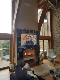 The subject this message addresses are panels which look like mirrors on one side but work like tinted windows from the other side — that is, if you're on one side of such a. Mirror Tv Mirror Television Pro Display