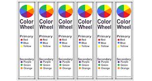 Here is a basic color wheel for primary students to fill in. Easy Printable Color Wheel Bookmarks For Kids