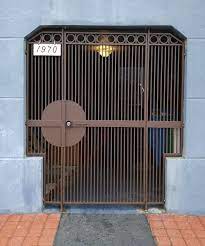 San Francisco Iron Works Gates Gate Security Gates Locker Storage