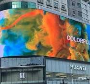 Outdoor Curve LED Display with 3D performance